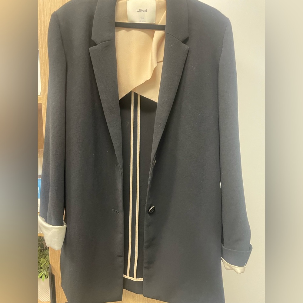 Wilfred Oversized Black Blazer